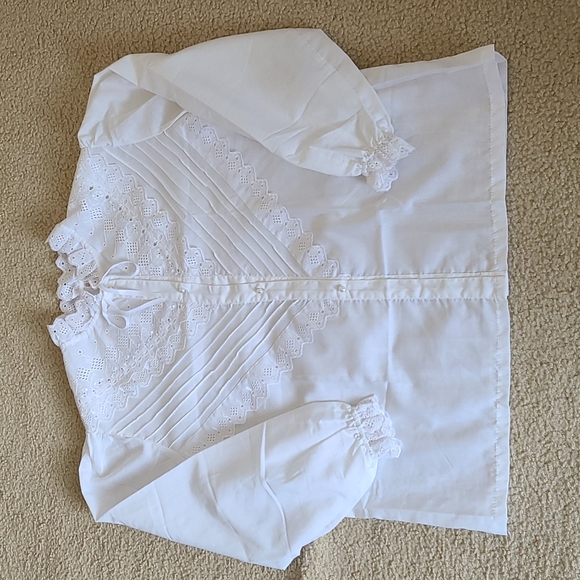 Vintage Button down lace blouse - Picture 3 of 13